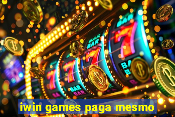 iwin games paga mesmo